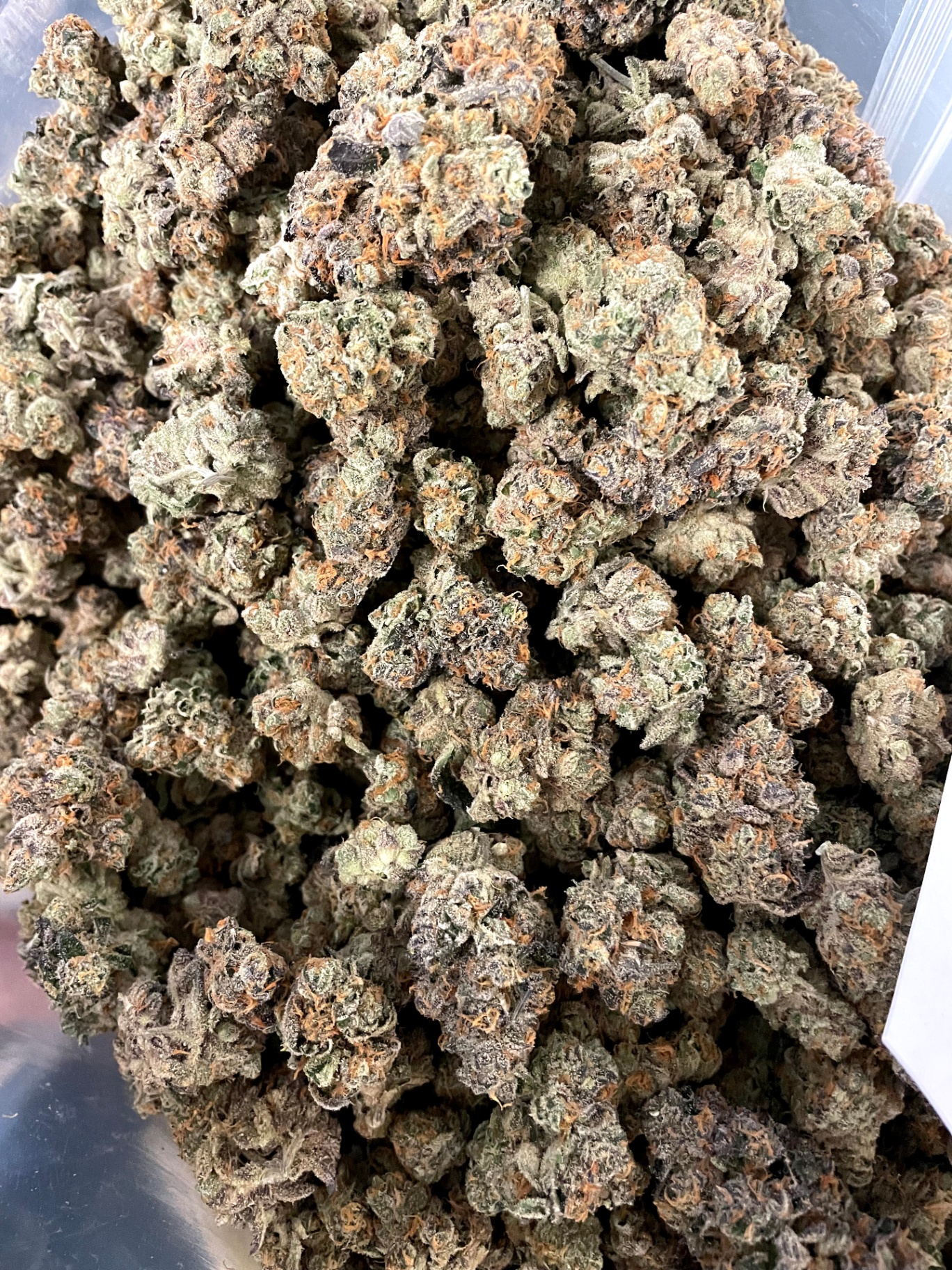 High-quality cured cannabis flower